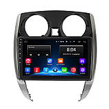 Al Штатна магнітола для Nissan Note II 2012-2016 екран 10" 2/32Gb Wi-Fi GPS Base Android, фото 2