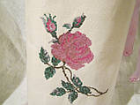 Органайзер для білизни Троянда, вишивка хрестик, подарунок/Ручна робота., фото 2