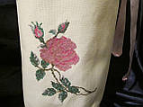 Органайзер для білизни Троянда, вишивка хрестик, подарунок/Ручна робота., фото 3