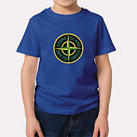 Футболка дитяча JHK "Stone Island" 12-14 р. Синій