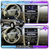 Lb Штатная магнитола для Nissan Patrol VI (Y62) 2010-2014 экран 9" 6/128Gb 4G Wi-Fi GPS Top Android