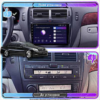 Al Штатная магнитола для Toyota Celsior III (F30) Рестайлинг 2003-2006 экран 9" 2/32Gb CarPlay 4G Wi-Fi GPS