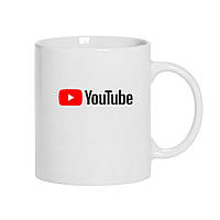 Чашка MD "Блогер YouTube" 330 мл Білий