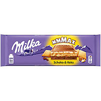 Молочный шоколад Milka Schoko & keks 300 г