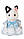 Набір Sylvanian Families  Tuxedo Cat Family 5181 Сім'я чорно-білих котів, фото 4