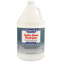 Шампунь Davis Sulfur Benz Shampoo девис сульфур бенз для собак и котов с заболеваниями кожи 3,8 л