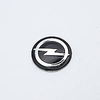 Логотип для автоключа Opel 14 мм (чёрный)