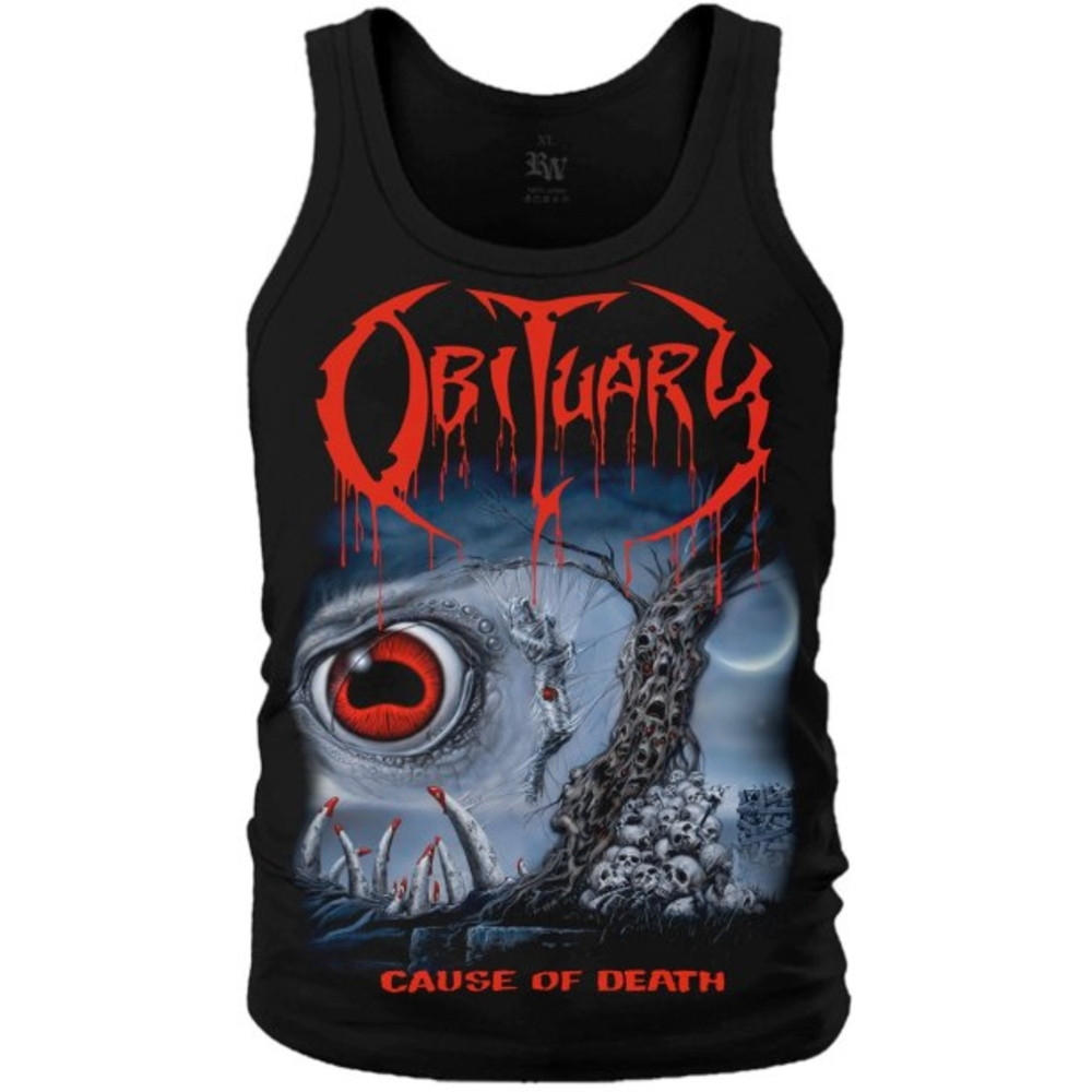 Майка Obituary "Cause of Death", Розмір XXL