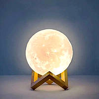 Світильник місяць (16 кольорів із пультом), нічник лампа, нічник у формі місяця, лампа у формі місяця, IOL