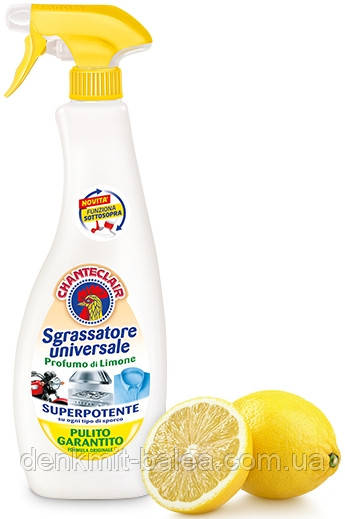 Засіб для миття всіх видів поверхонь від жиру Chante Clair Sgrassatore Limone 600 мл