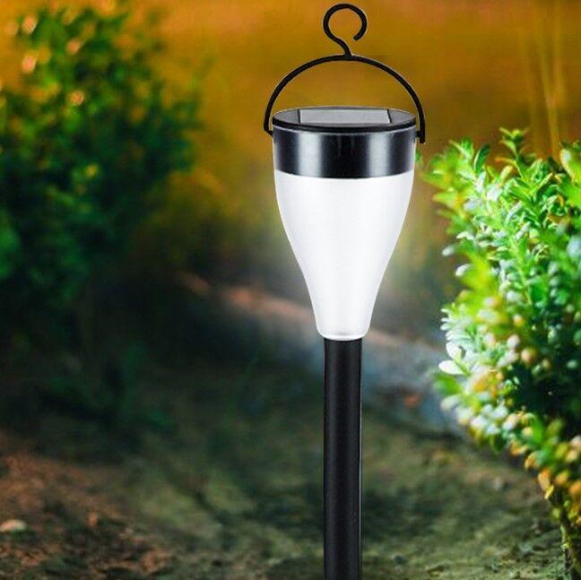 Садовий ліхтар на сонячній батареї LED 25 см Рatio light автоматично вкл/выкл (СФ-X13)