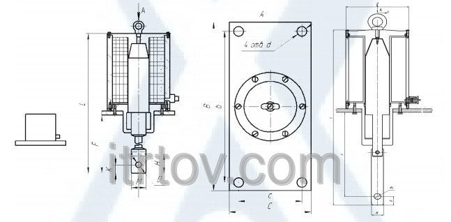 Електромагніт КМТД-100 І КМТД-102
