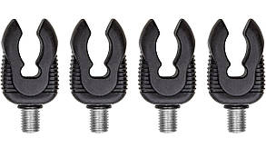 НАБОР ЧЕРНЫХ ДЕРЖАТЕЛЕЙ УДИЛИЩ CARP ZOOM RUBBERY ROD REST, 4ШТ