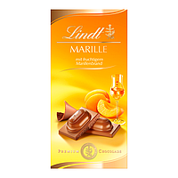 Шоколад Lindt Marille c абрикосовым ликером 100 гр. Швейцария