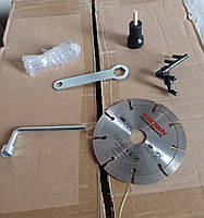 Пила дискова для каменю, мармуру CROWN CT15213-125-W, фото 6