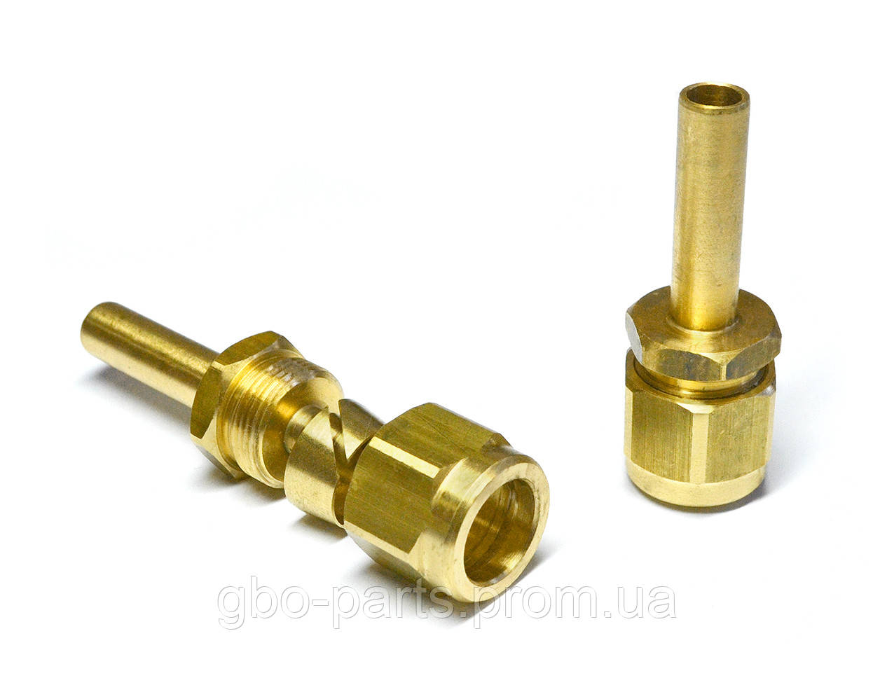 Перехідник (штуцер, фітінг) прямий для трубки ПВХ діаметром 6 мм ...