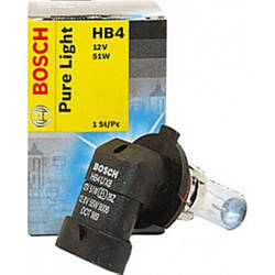 Автомобільна лампа Bosch Pure Light HB4 12 V 51 W (1987302153)