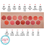 Стійкий тінт-помада для губ Peripera Ink Airy Velvet #06 Sold Out Red 4g, фото 3