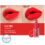 Стійкий тінт-помада для губ Peripera Ink Airy Velvet #06 Sold Out Red 4g, фото 2