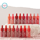 Стійкий тінт-помада для губ Peripera Ink Airy Velvet #06 Sold Out Red 4g, фото 4