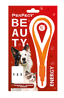 Ошейник PerFect Beauty Energy с фитотерапией для кошек и мелких пород собак (пальмароза, розмарин, мандарин),
