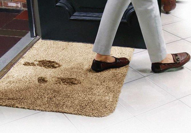 Килимок для взуття Clean Step Mat Супервбиральний придверний килимок, 70*45 см