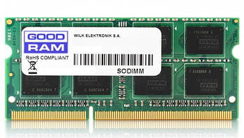 GOODRAM 8GB [1x8GB 1600MHz DDR3 CL11 1.35V SODIMM]