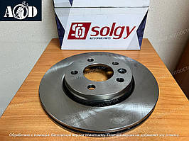 Гальмівний диск Фольксваген Т5 / Транспортер (задній) (Ø294 мм) 2003-->2015 Solgy (Іспанія) 208017