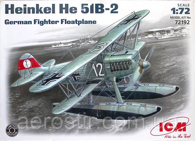 Heinkel He 51B-2 1/72 ICM 72192