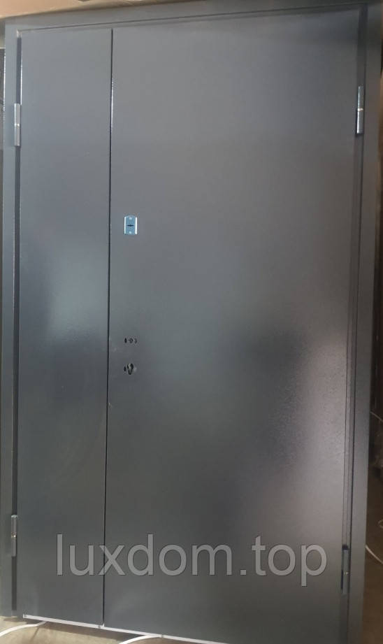 Портала Стріт Глуха Метал РАЛ 7024+МДФ Антрацит 850*2040, 950*2040