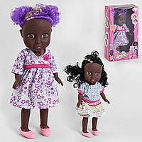 Кукла темнокожая ECX 003-3 (Высота 33см, звуковые эффекты, поет на англ) Кукла музыкальная, кукла в коробке
