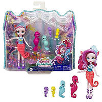 Набір Енчантималс сім'я Седи Морського ковзана Enchantimals Family Toy Set Sedda Seahorse Doll