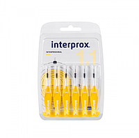 Щетка межзубная INTERPROX 4G 1.1 мм MINI 6 шт.