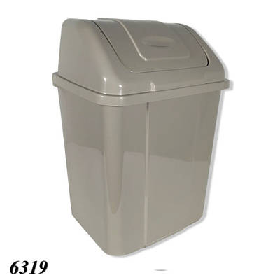 Відро для сміття з поворотною кришкою 18л