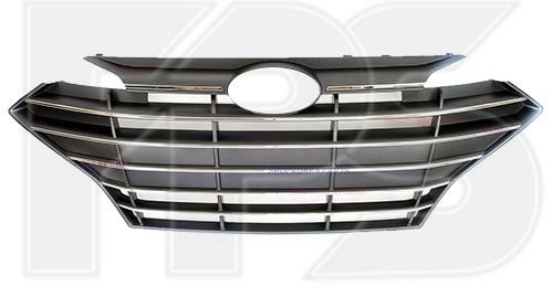 Решітка радіатора HYUNDAI ELANTRA 18-20 (AD