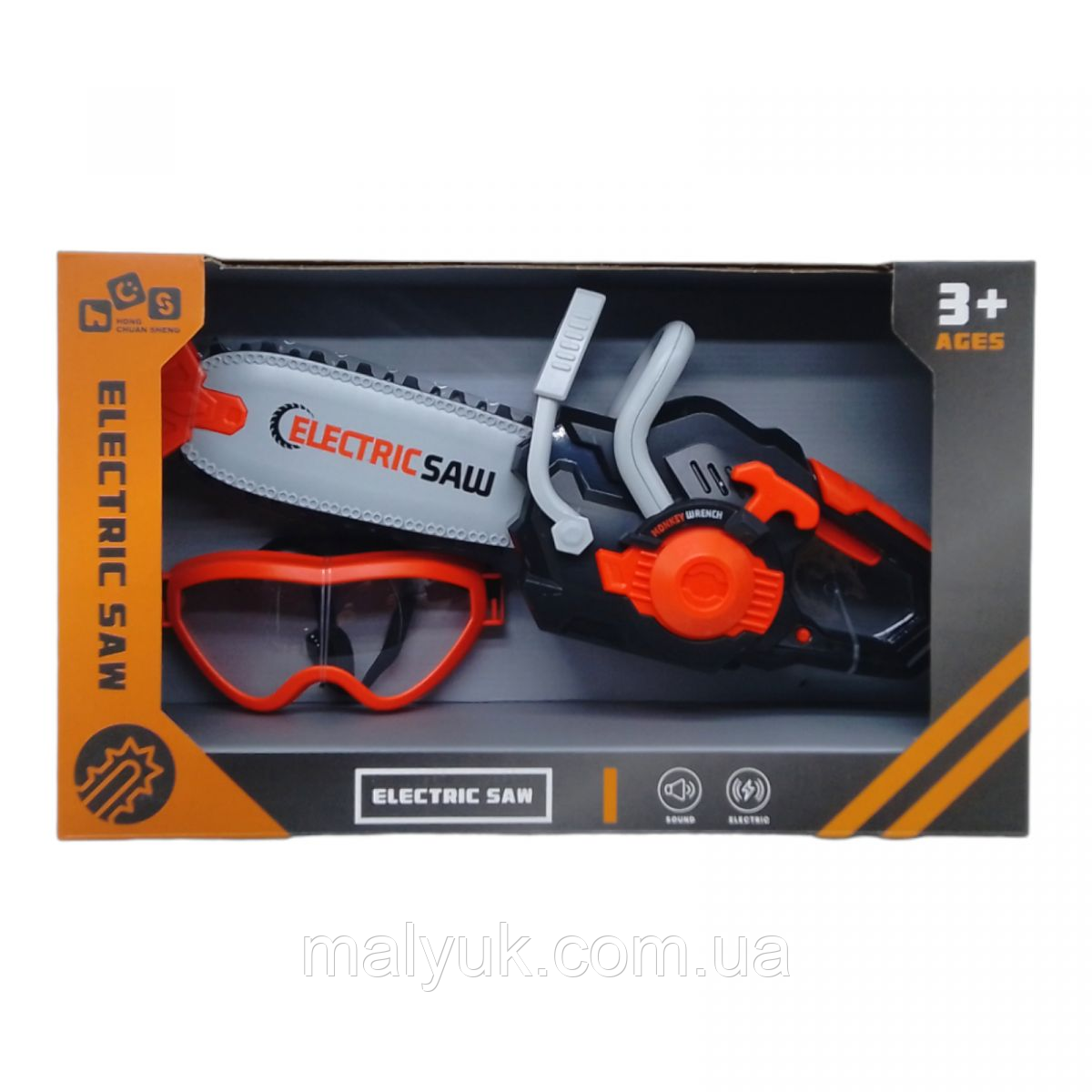 Дитяча бензопила на батарейках "ELECTRIC SAW"