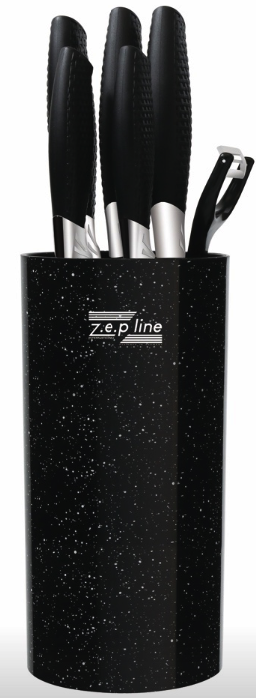 Професійний набір ножів Zepline ZP -046 з підставкою