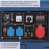 Генератор дизельний Scheppach SG5200D, 5 кВт, фото 3