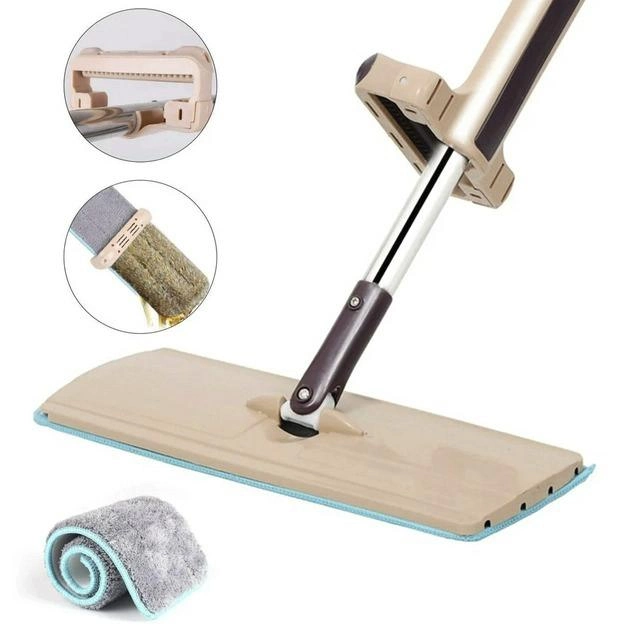 Швабра стрічка для швидкого прибирання з віджиманням Spin Mop 360