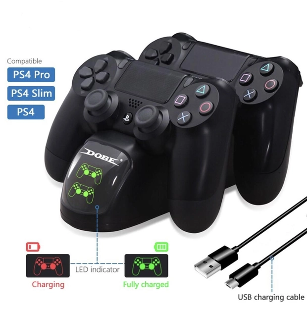 Док-станція для геймпада PS Dual USB Charging Stand (Зарядний пристрій)