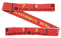 Эспандер для фитнеса Sveltus Elastiband красный (SLTS-0142) 10 кг MY, код: 7461632