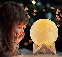 Красивый настольный ночник, Детские настольные светильники и ночники (16 цветов с пультом), AVI