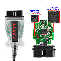 Автосканер ELS27 FORSCAN c чипом FTDI FT232RQ PIC24HJ128GP, Сканер OBD2 для диагностики автомобиля