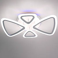 Люстра пристельова світлодіодна-LED біла DIMMER 72w+RGB Sneha (99624303890/4 WHITE), фото 5