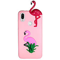 Чехол Cartoon 3D Case для Xiaomi Redmi 7 Фламинго (hub_mtmo18947) BB, код: 1499418