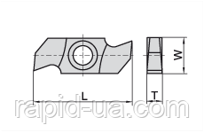 Ножі пазові 34×16×3,2 Ceratizit Люксембург