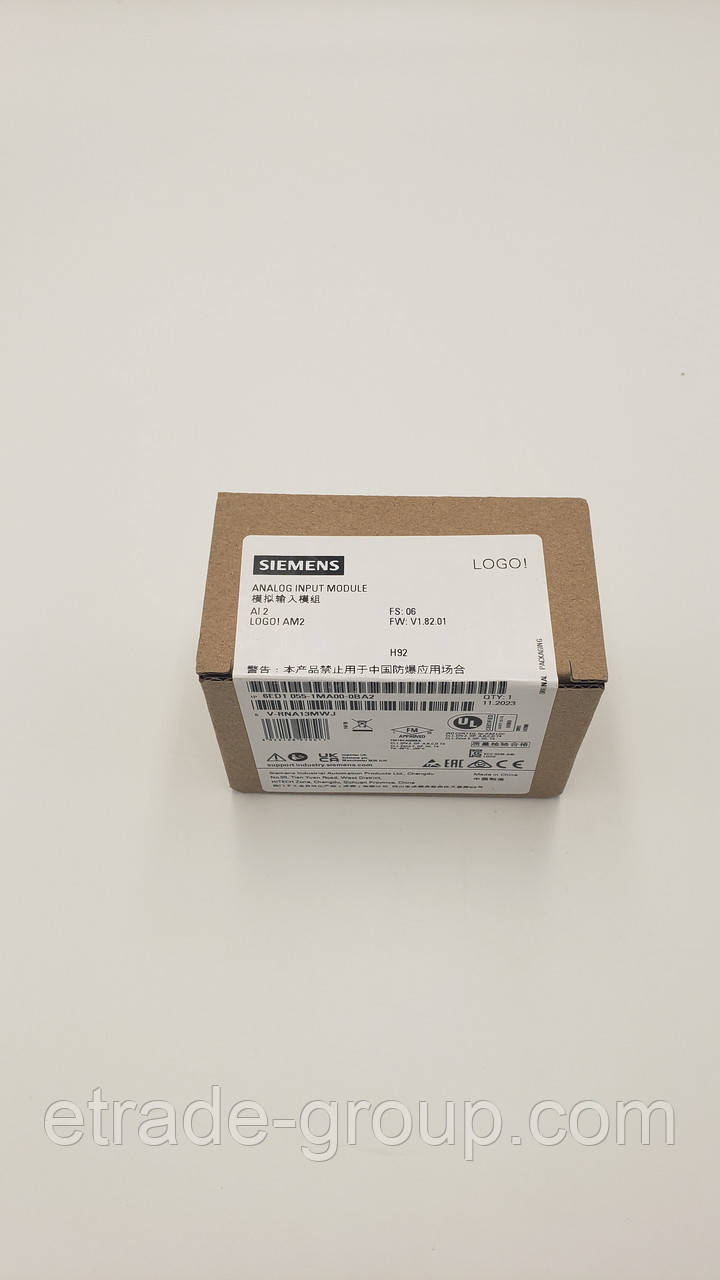 Модуль LOGO! Siemens 6ED1055-1MA00-0BA2