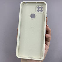 Чохол для Xiaomi Redmi 9C матовий з кільцем-тримачем чохол на телефон сяомі редмі 9с молочний cfc, фото 3