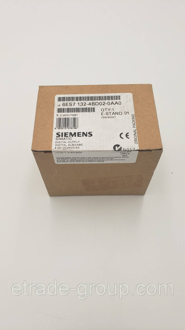 Модуль Siemens 6ES7132-4BD02-0AA0 ET200S