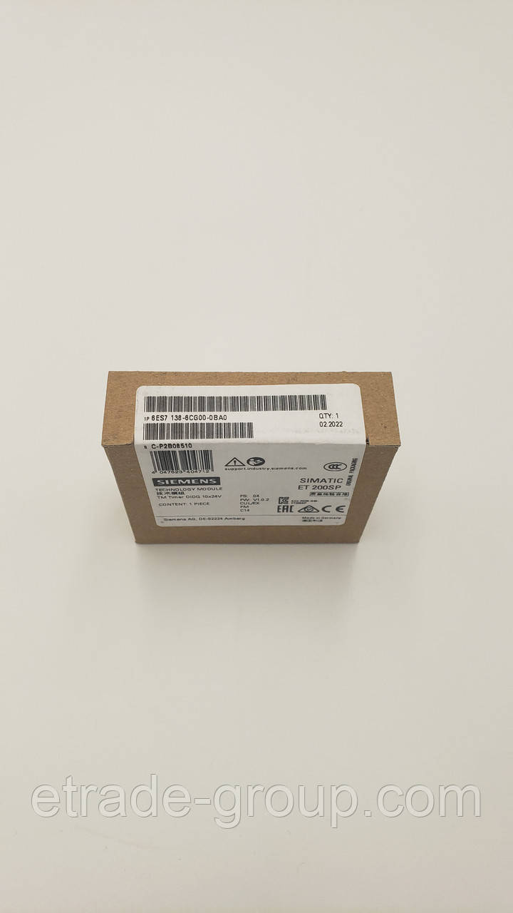Модуль Siemens 6ES7138-6CG00-0BA0  ET 200SP, фото 1